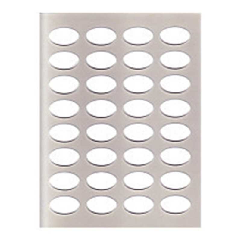 Silicone mold 04890 for oval chocolate 4x2,5cm...
