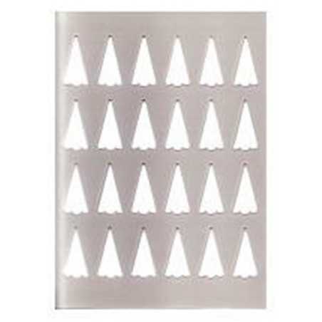 Silicone mold 04924 for chocolate cone 5x3,5cm