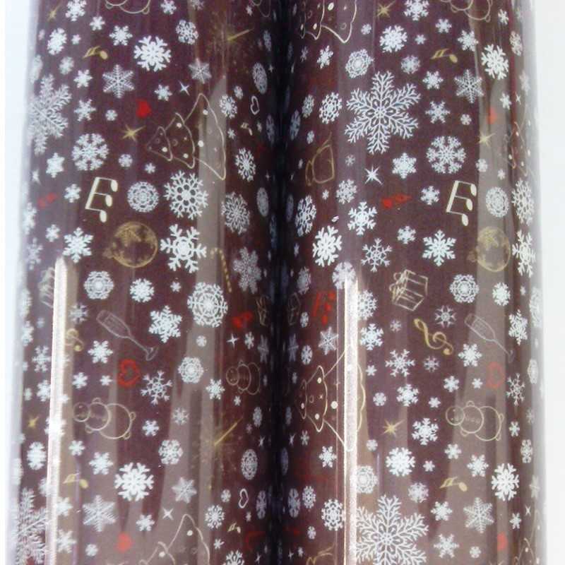 Christmas image transfer sheet in chocolate 05007 20x28cm