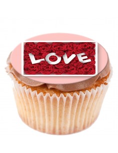 Valentine's Day edible sheets for cupcake & cookies