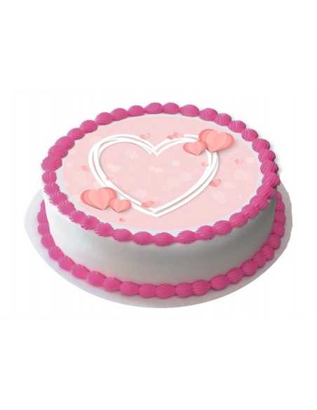 Valentine's Day edible icing sheets 6106 heart
