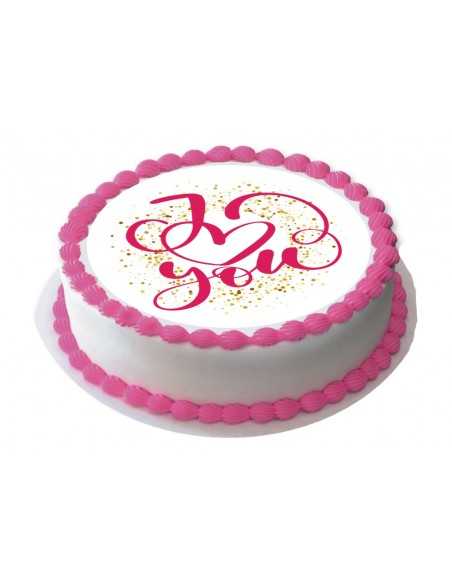 Valentine's Day edible icing sheets  6110 heart