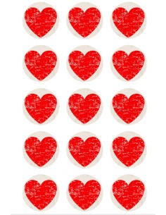 Valentine's Day chocolate image transfer sheet  6152