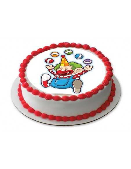 Carnival clown Edible icing sheets 6166