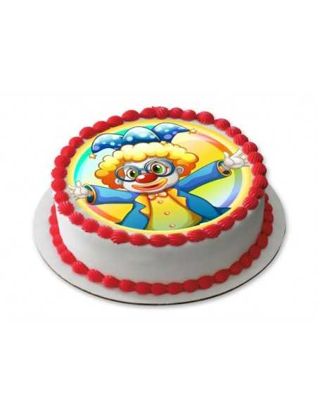 Carnival clown Edible icing sheets  6180