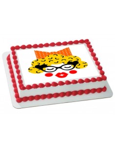 Carnival clown Edible icing sheets  6185 2