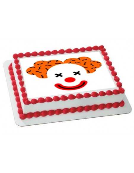 Carnival clown Edible icing sheets  6186