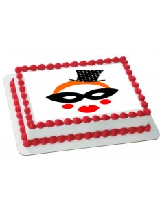 Carnival clown Edible icing sheets  6188 2