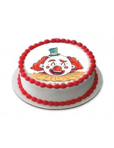 Carnival clown Edible icing sheets 6190