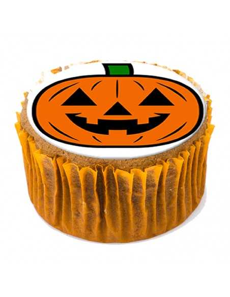 Carnival halloween pumpkin edible sheets for cupcake & cookies 6201