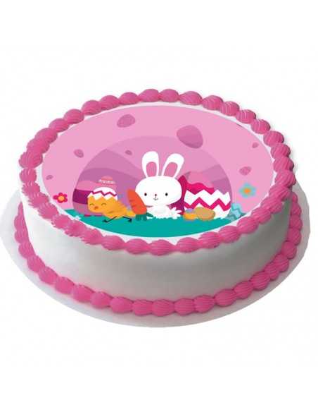 Easter bunny easter eggs edible icing sheets  6211