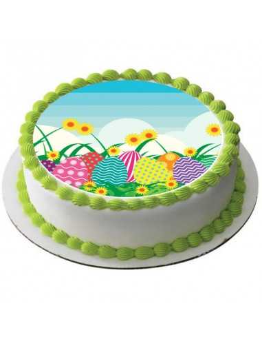 Easter eggs edible icing sheets  6217