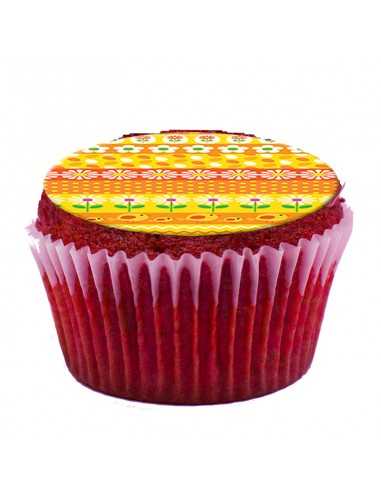 Πασχαλινά βρώσιμα φύλλα για cupcake & Μπισκότα 6235