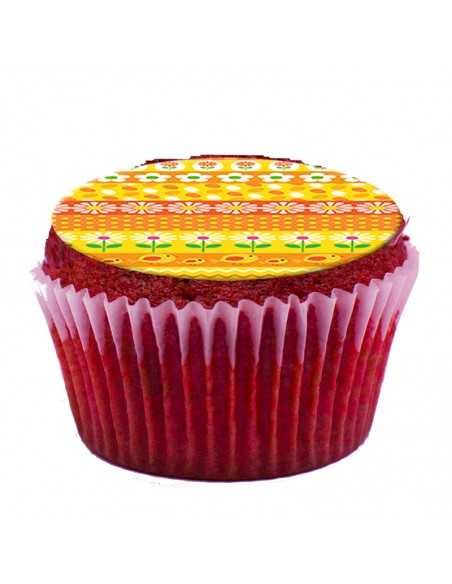 Πασχαλινά βρώσιμα φύλλα για cupcake & Μπισκότα 6235