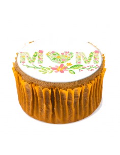 Βρώσιμα φύλλα με θέμα γιορτή της μητέρας για cupcake & Μπισκότα 06252