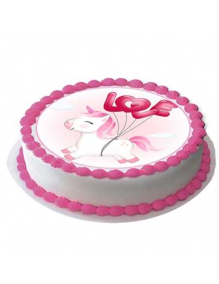 Edible Unicorn icing sheet 6269 for cake unicorn