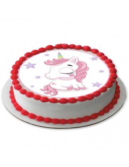 Edible Unicorn icing sheet 6275 for cake unicorn