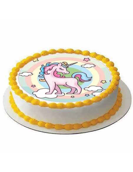 Edible Unicorn icing sheet 6278 for cake unicorn