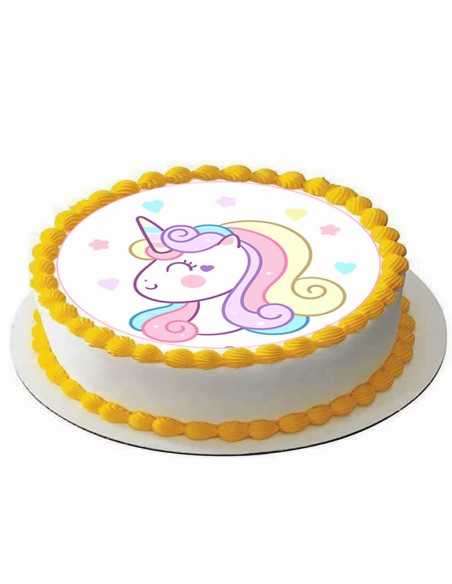 Edible Unicorn icing sheet  6286 for cake unicorn