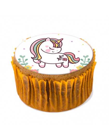 Unicorn edible icing and wafer sheets 6289 for cupcake & cookies etc