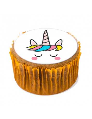 Unicorn edible icing and wafer sheets 6298 for cupcake & cookies etc