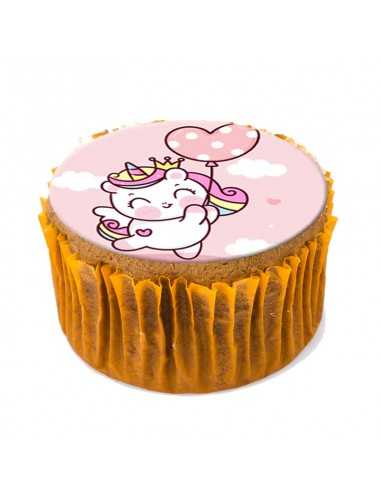 Βρώσιμα φύλλα Μονόκερος για cupcake & Μπισκότα 6304