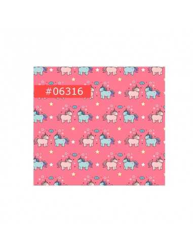 Unicorn chocolate Image transfer sheet A4  6316