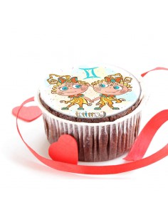 Edible sheet Zodiac sign Gemini for cupcake & Cookies 6329