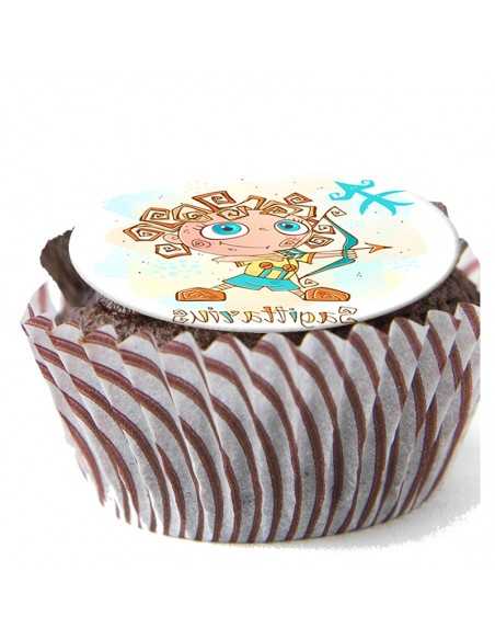 Edible Sagittarius zodiac signs for cupcake & cookies 6331