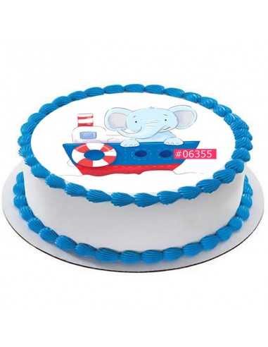 Edible icing sheet 6355 for cake cupcake cookies