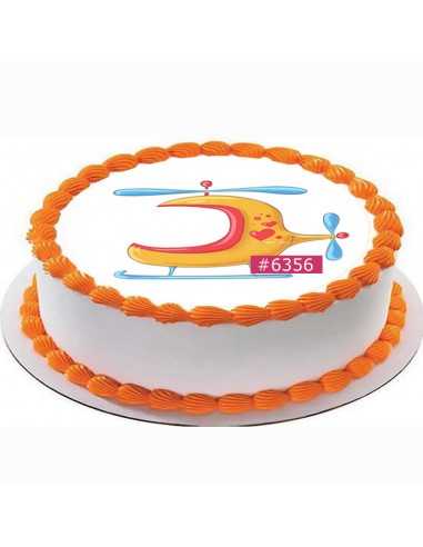Edible icing sheet 6356 for cake cupcake cookies