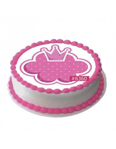 Edible icing sheet 6360 for cake cupcake cookies