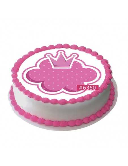 Edible icing sheet 6360 for cake cupcake cookies
