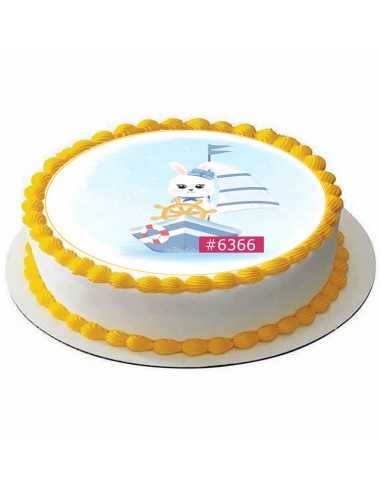 Edible icing sheet 6366 for cake cupcake cookies