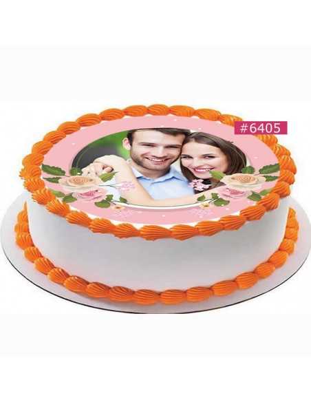wedding edible sheet 6405 for cake cupcake cookies