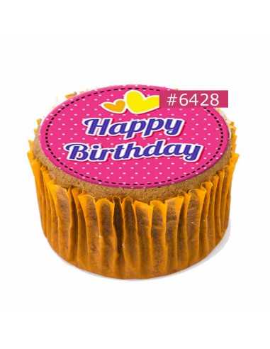 Βρώσιμο φύλλο 6428 για μπισκότα cupcake
