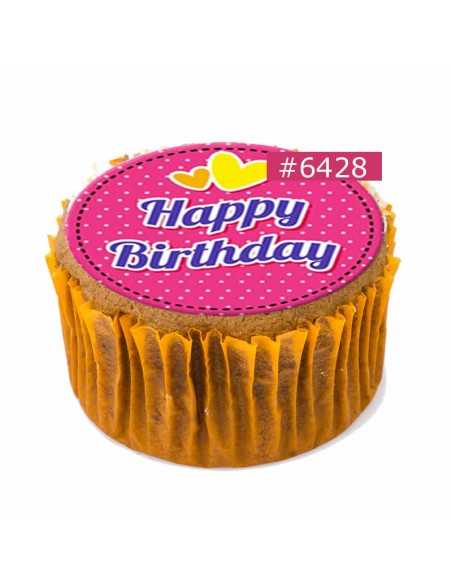 Βρώσιμο φύλλο 6428 για μπισκότα cupcake