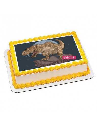 Edible sheet Dinosaurs 6445 for cake cupcake cookies dinosaur