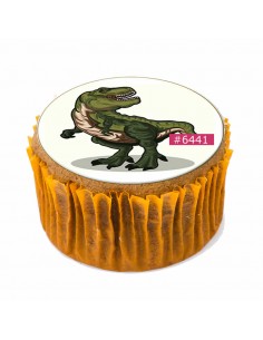 Edible sheet Dinosaurs 6441 for cake cupcake cookies dinosaur 2