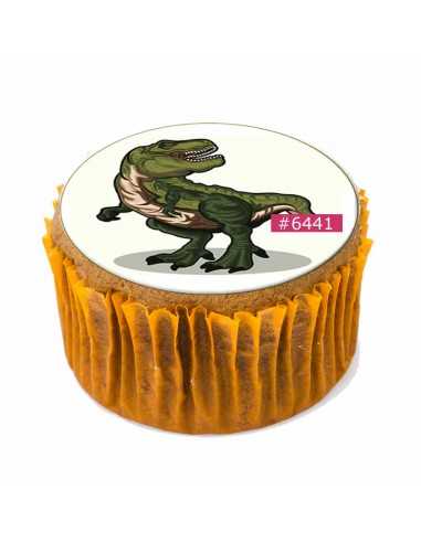 Edible sheet Dinosaurs 6441 for cake cupcake cookies