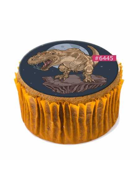 Edible sheet Dinosaurs 6445 for cake cupcake cookies