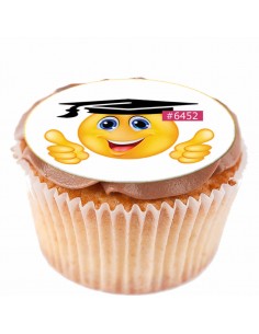 Edible sheet Graduation 6452 for cake cupcake cookies 2