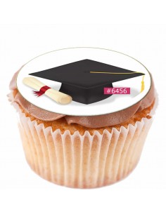 Edible sheet Graduation 6456 for cake cupcake cookies 2