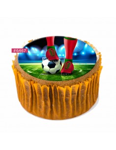 Edible Football sheet 6467 for cake cupcake cookies 2