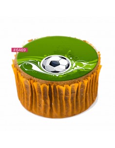 Edible Football sheet 6469 for cake cupcake cookies 2