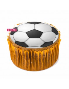 Edible football sheet 6470 for cake cupcake cookies 2