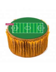 Edible football sheet 6471 for cake cupcake cookies 2