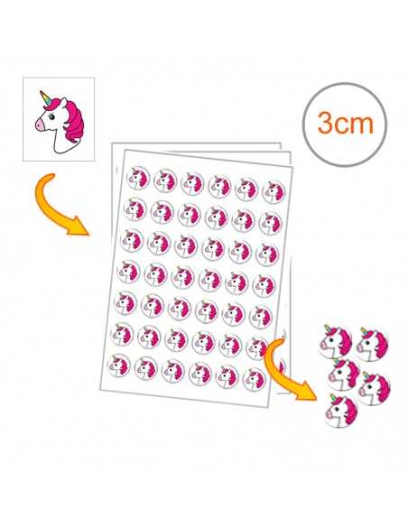 Custom edible print on chocolate transfer sheets 3cm round (42 pieces / sheet) 05661