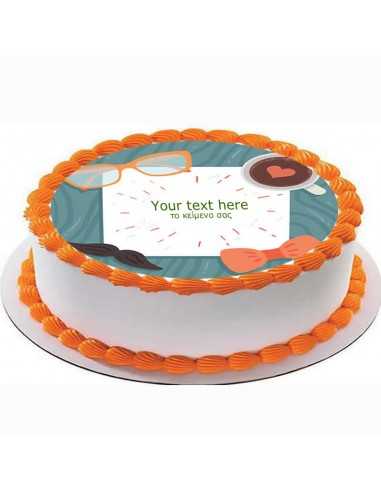Father's Day edible sheets 6475 for cakes - cookies - cupcakes