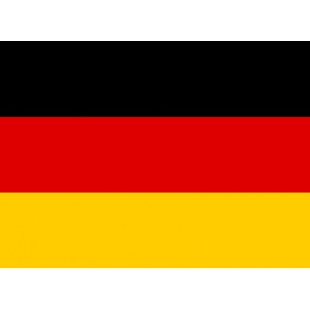 Flag of Germany Edible sheet in various dimensions 04834